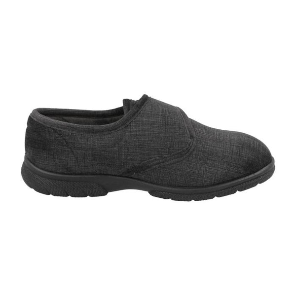 DB Shoes Hallam 81008A Black House Shoe