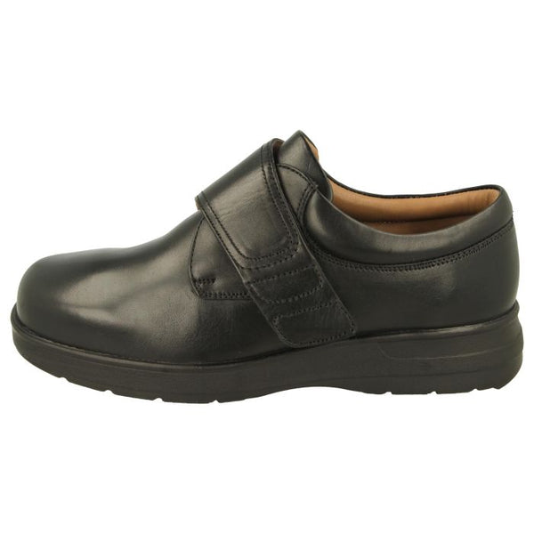 DB Shoe Mens Benny 89212A Black Leather