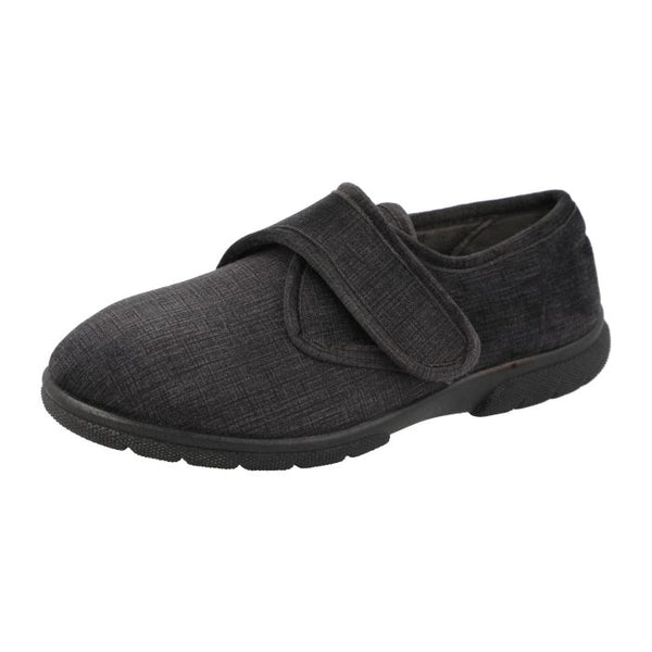 DB Shoes Hallam 81008A Black House Shoe
