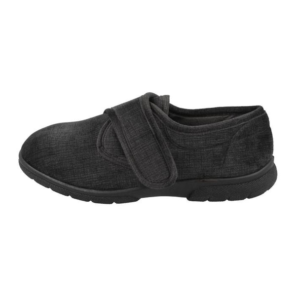 DB Shoes Hallam 81008A Black House Shoe