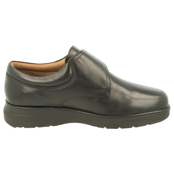 DB Shoe Mens Benny 89212A Black Leather